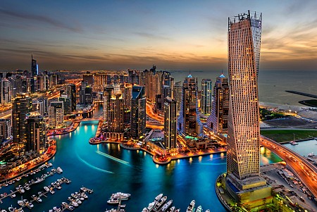 Bến Du Thuyền Dubai Marina