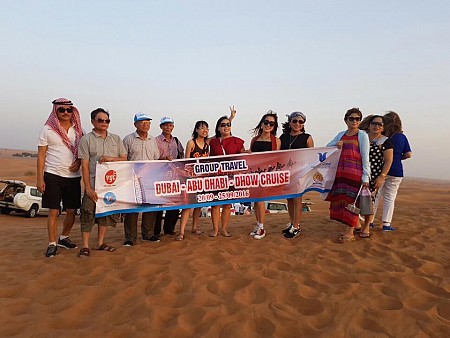 Dubai - Abu Dhabi - Sa Mạc Safari - Tết Âm Lịch