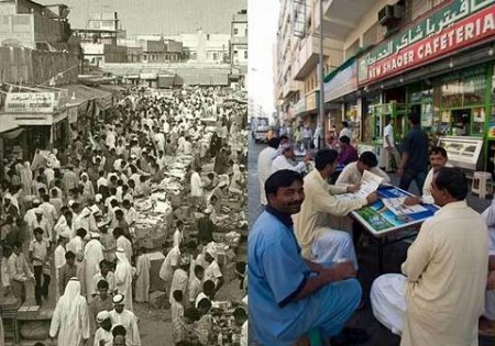 So sánh Dubai 5 thập kỷ trước và ngày nay