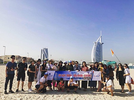 Hình ảnh đoàn Dubai 31/10 - 5/11/2018 do Vietsense tổ chức