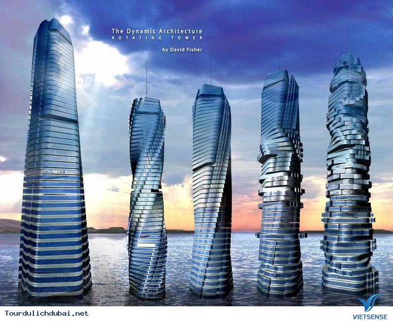Cao ốc Dubai có khả năng xoay 360 độ - Ảnh 1