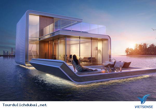 Biệt thự trên không dưới sóng dập dềnh ở Dubai - Ảnh 5 Biệt thự trên không dưới sóng dập dềnh ở Dubai - Ảnh 5