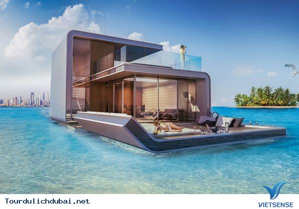 Biệt thự trên không dưới sóng dập dềnh ở Dubai - Ảnh 7 Biệt thự trên không dưới sóng dập dềnh ở Dubai - Ảnh 7