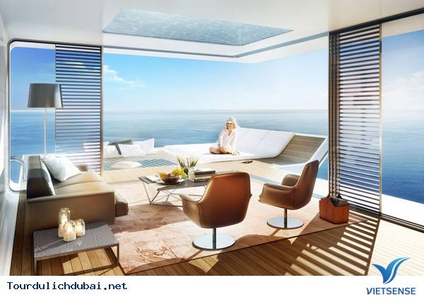 Biệt thự trên không dưới sóng dập dềnh ở Dubai - Ảnh 2 Biệt thự trên không dưới sóng dập dềnh ở Dubai - Ảnh 2