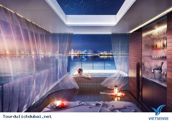 Biệt thự trên không dưới sóng dập dềnh ở Dubai - Ảnh 3 Biệt thự trên không dưới sóng dập dềnh ở Dubai - Ảnh 3
