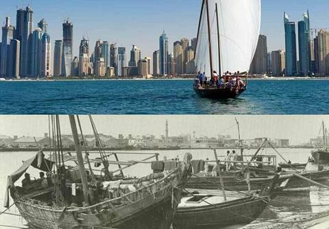 Dubai 5 thập kỷ trước và ngày nay - Ảnh 1