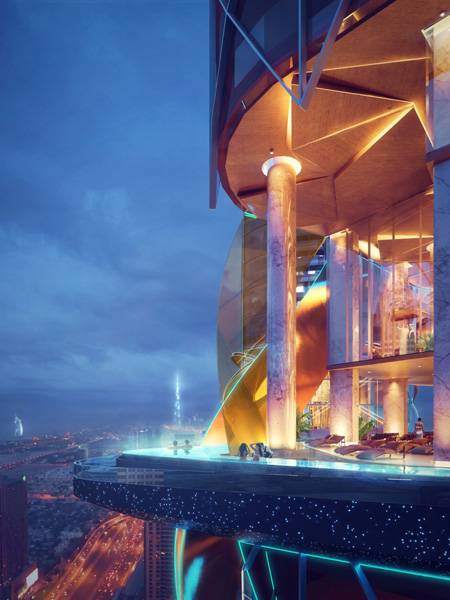 Khách sạn sang trọng tại Dubai có hẳn một khu rừng lớn - Ảnh 7 Khách sạn sang trọng tại Dubai có hẳn một khu rừng lớn - Ảnh 7