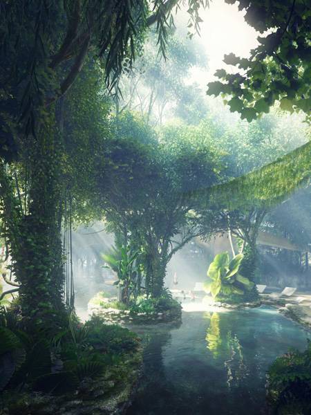 Khách sạn sang trọng tại Dubai có hẳn một khu rừng lớn - Ảnh 5 Khách sạn sang trọng tại Dubai có hẳn một khu rừng lớn - Ảnh 5