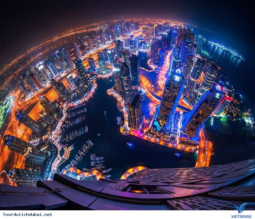Ngắm nhìn Dubai về đêm đẹp hơn cả tưởng tượng
