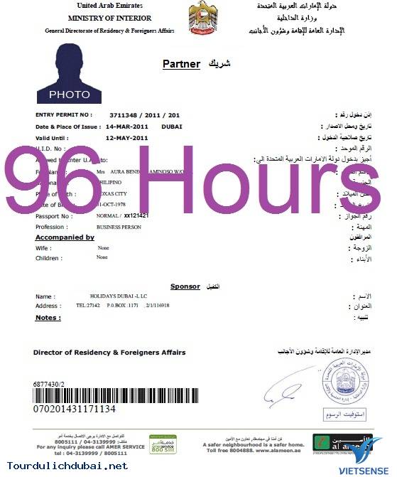 Tìm hiểu một số loại visa Dubai - Ảnh 1