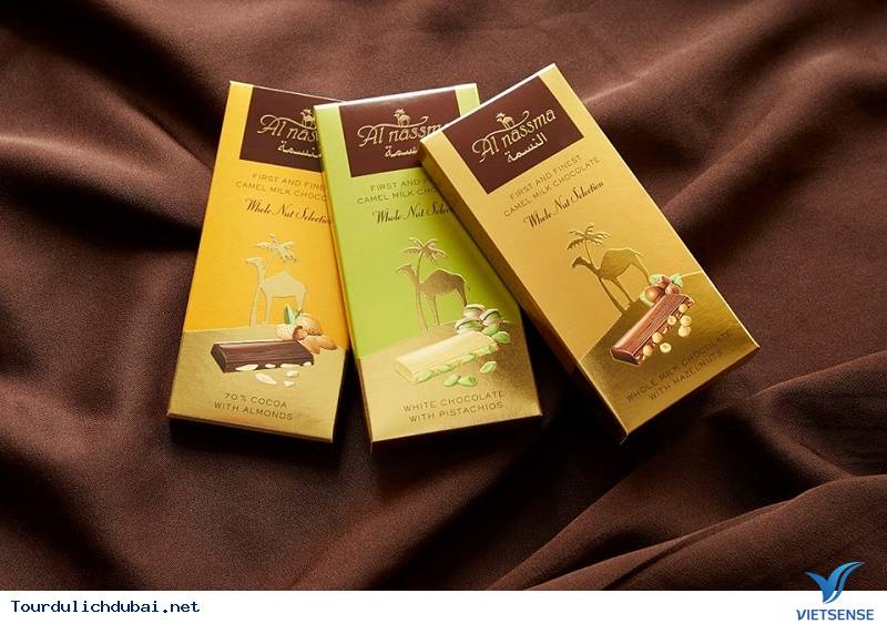 Ngất ngây với socola sữa lạc đà